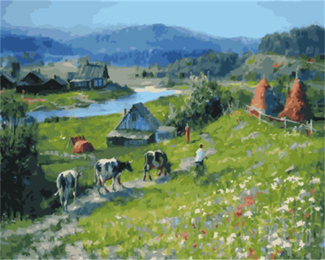 Life in Village LAndscape