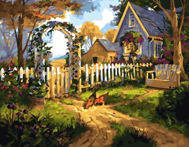 Michael Humphries Heros Garden - All Paint by numbers