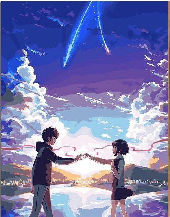 anime paint by numbers