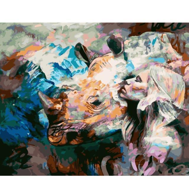 A Fantasy Couple - All Paint by numbers
