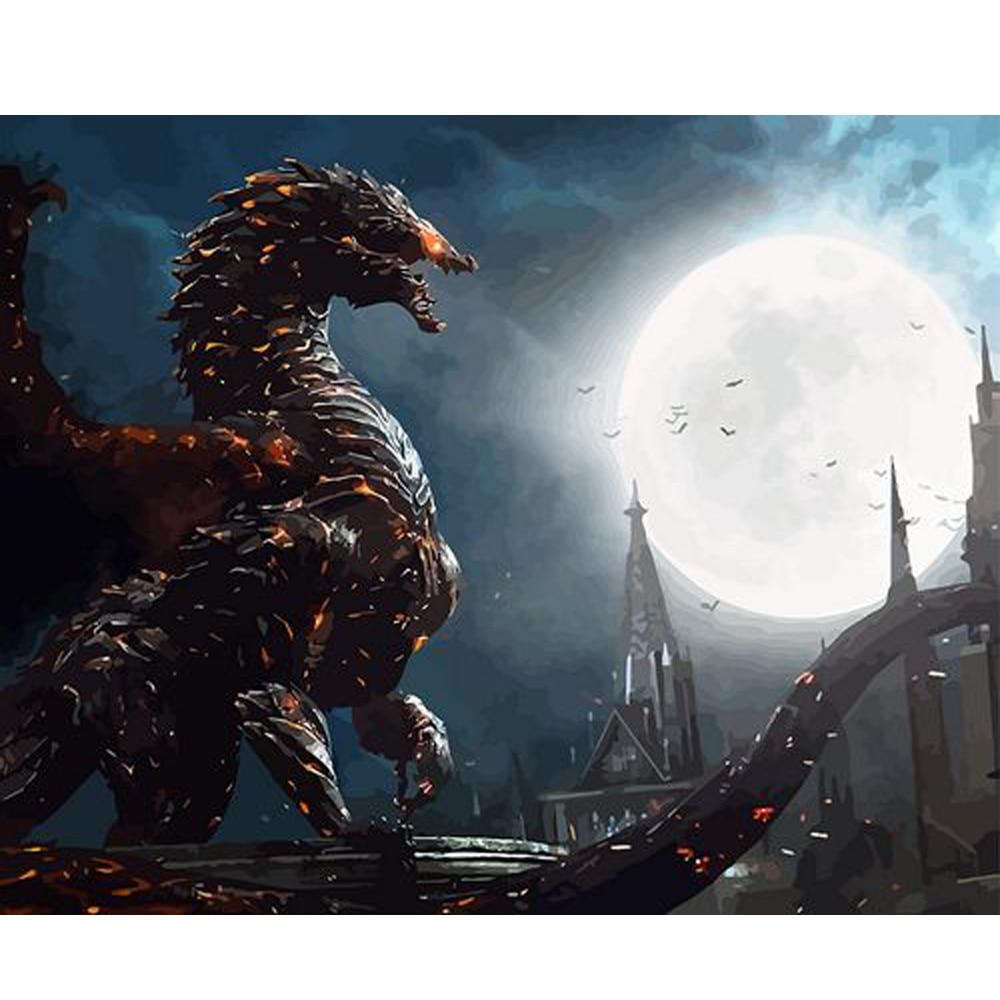 Castlevania Lord of Shadows Castle - All Paint by numbers