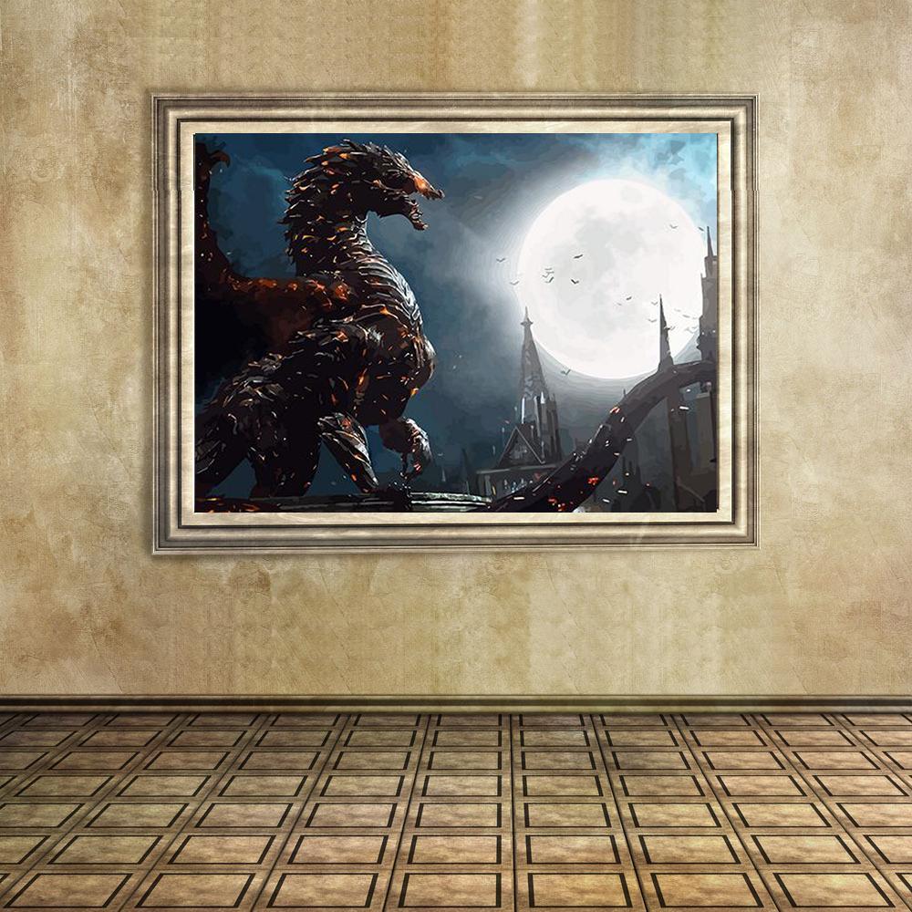 Castlevania Lord of Shadows Castle - All Paint by numbers