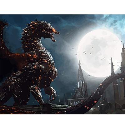 Castlevania Lord of Shadows Castle - All Paint by numbers