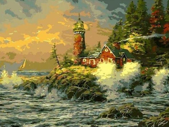 Nenad Mirkovich Painting - All Paint by numbers