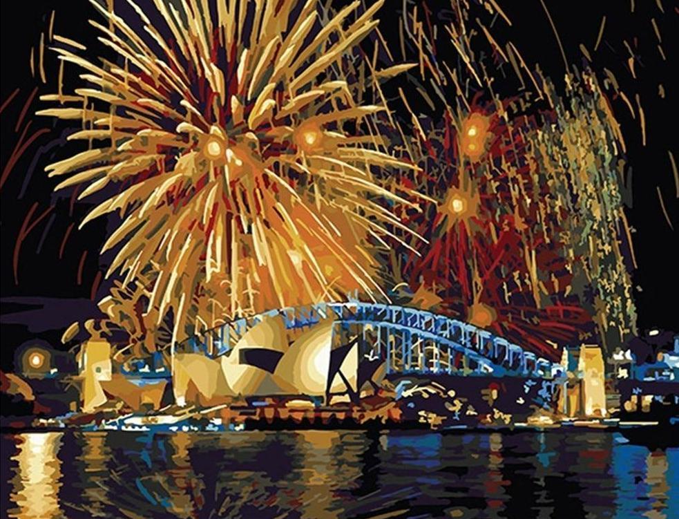 Sydney Harbour Bridge - All Paint by numbers