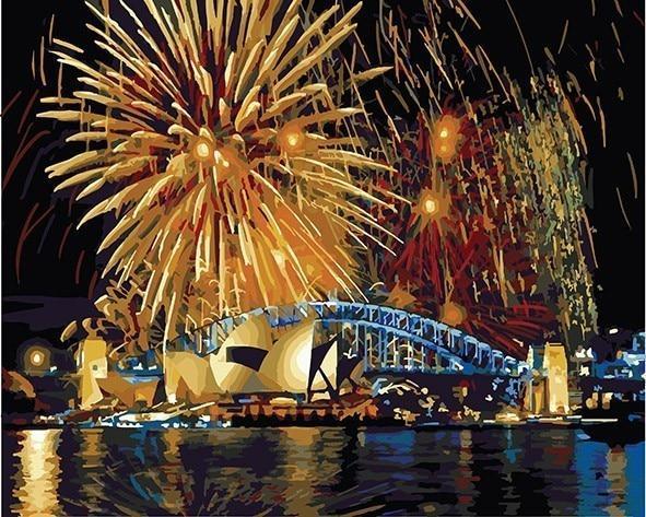 Sydney Harbour Bridge - All Paint by numbers