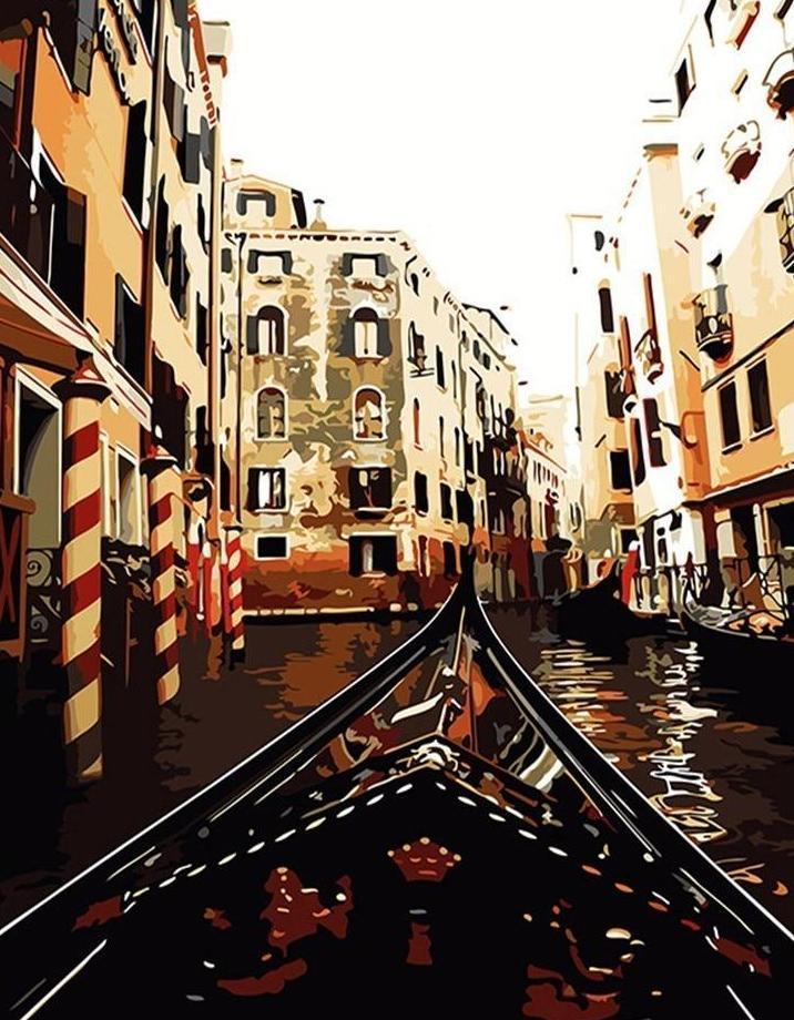 Venice Paint By Numbers Kit - All Paint by numbers
