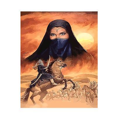 Muslim Knight Paint By Numbers Kit - All Paint by numbers