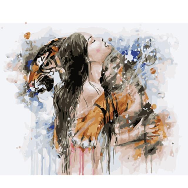 Beauty & The Beast - All Paint by numbers