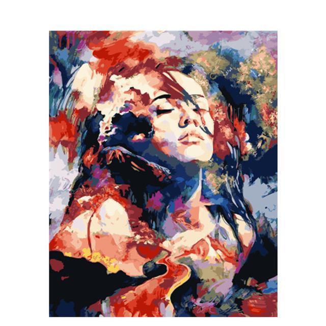 Beauty & The Beast - All Paint by numbers