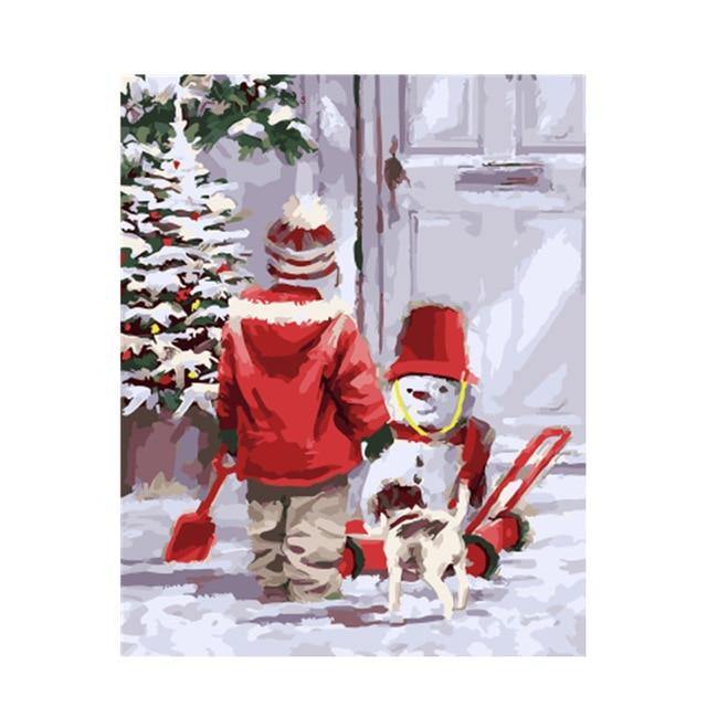 Christmas Paintings - All Paint by Numbers