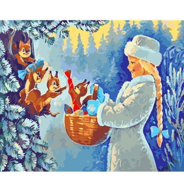 Christmas Paintings - All Paint by Numbers