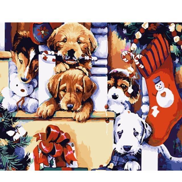 Christmas Paintings - All Paint by Numbers