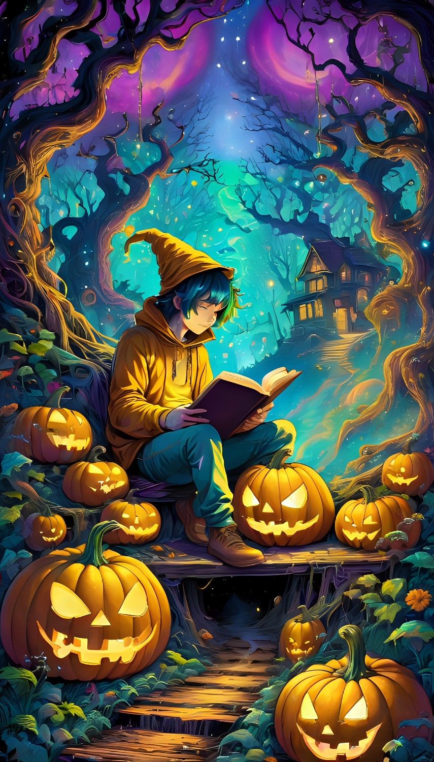 Enchanted Reader's Pumpkin Grove