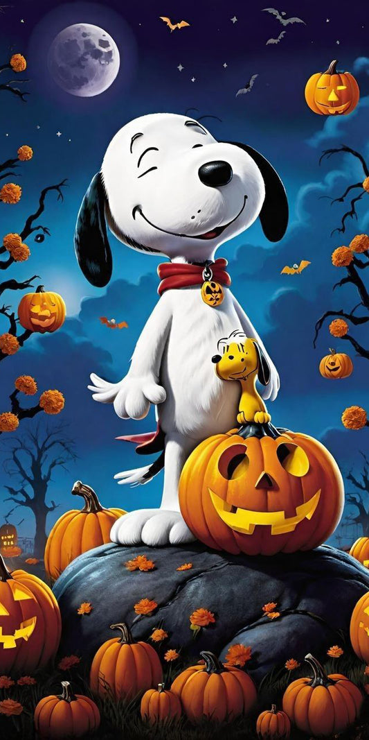 Snoopy's Halloween - DIY Art