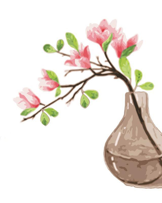 Abstract Art Work Flower Vase
