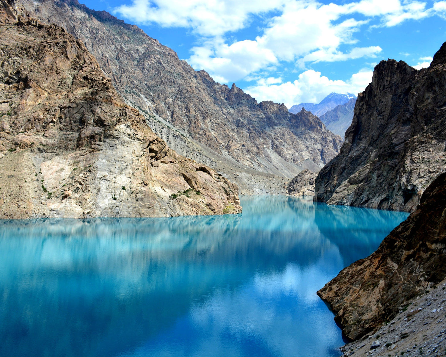 Attabad lake - Hunza Valley - Paint By Number Kit