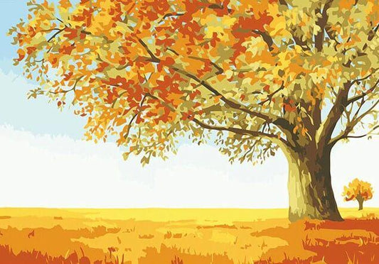 Autumn Tree Paint by Numbers Kit - All Paint by numbers