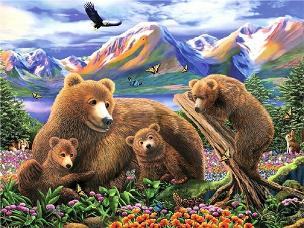 Bears In The Mountain