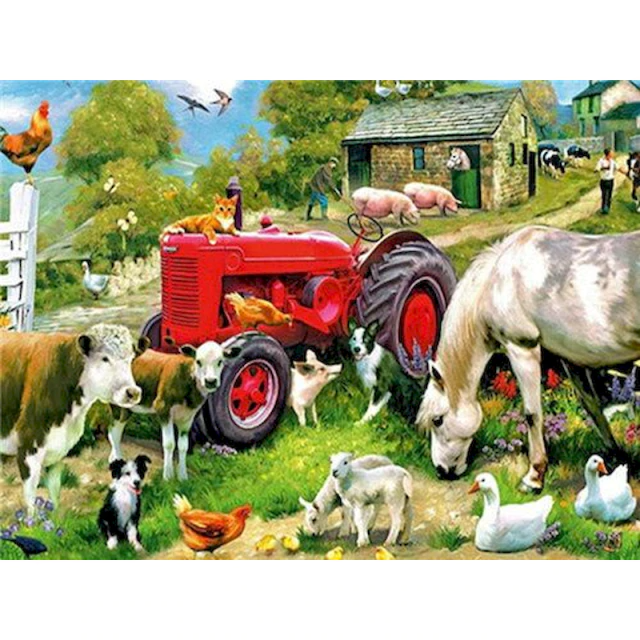 Friendly Farm - Paint By Numbers