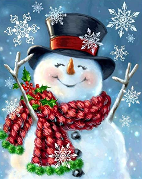 Frosty The Snowman - Paint by Numbers
