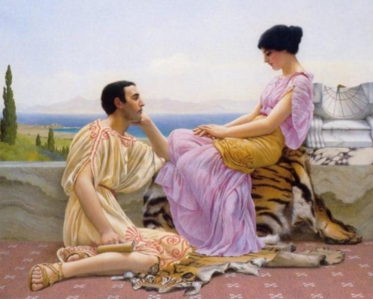 John William Godward - Youth And Time - Paint By Number