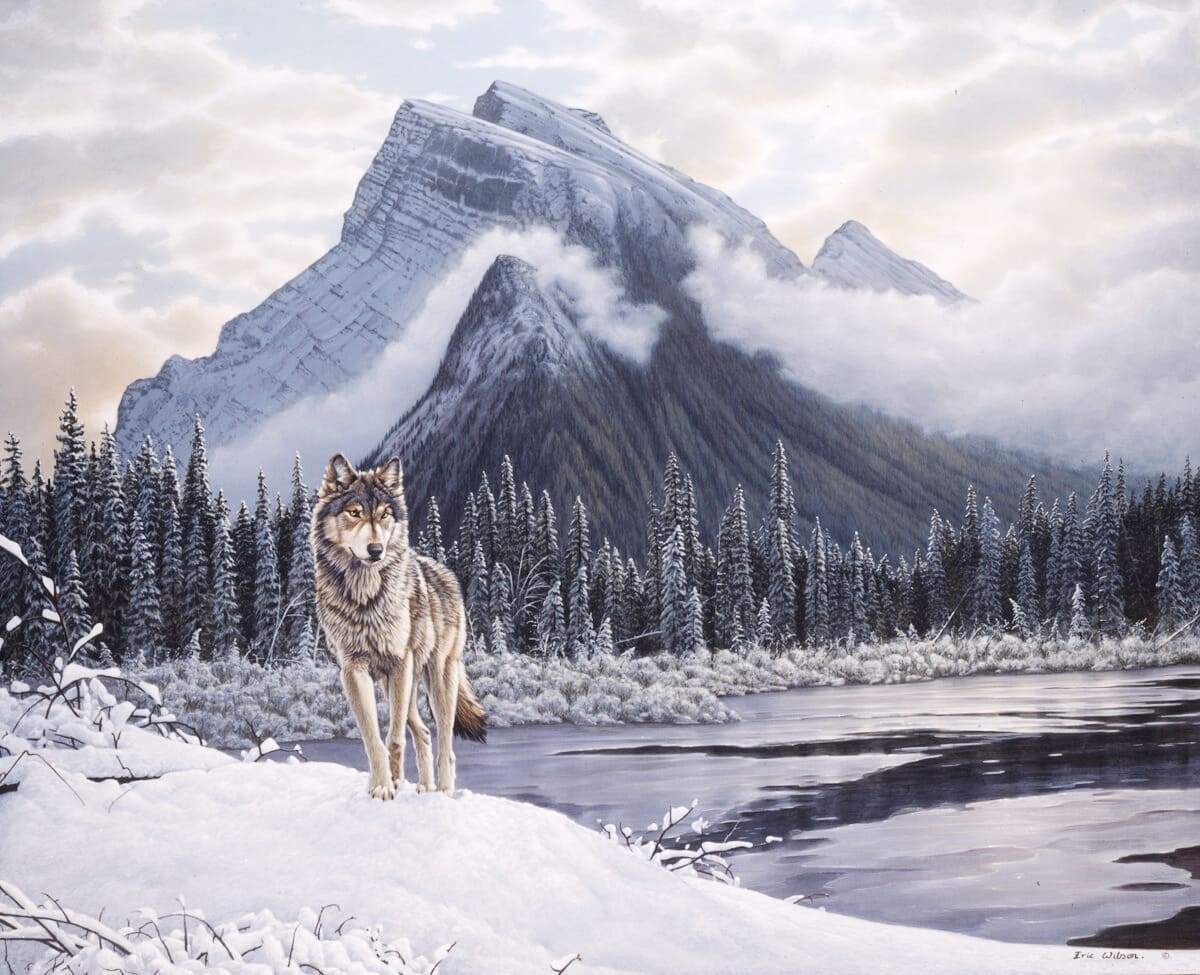 Lone Wolf - Art by Eric Wilson