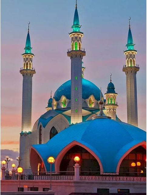 Mosque Of Russia- DIY Paint By Number