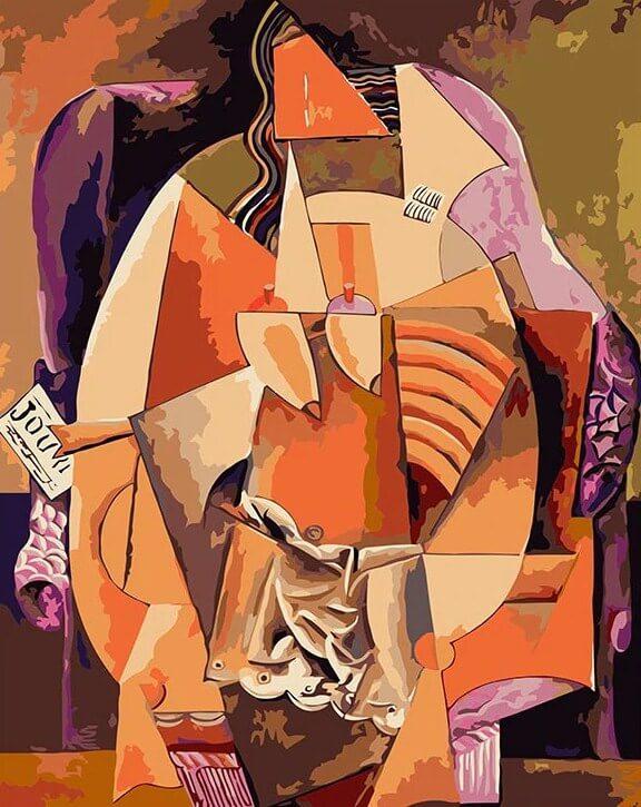 Pablo Picasso's Abstract Painting Kit – AllPaintbyNumbers