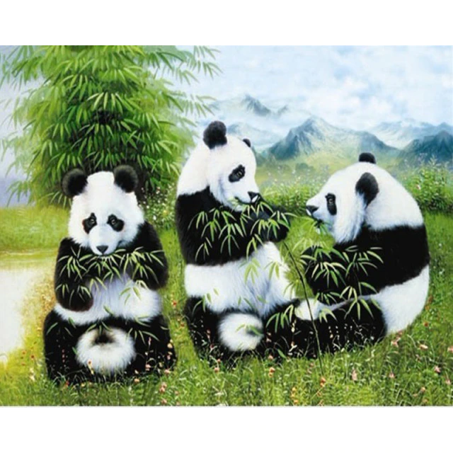 Panda World - Paint By Numbers