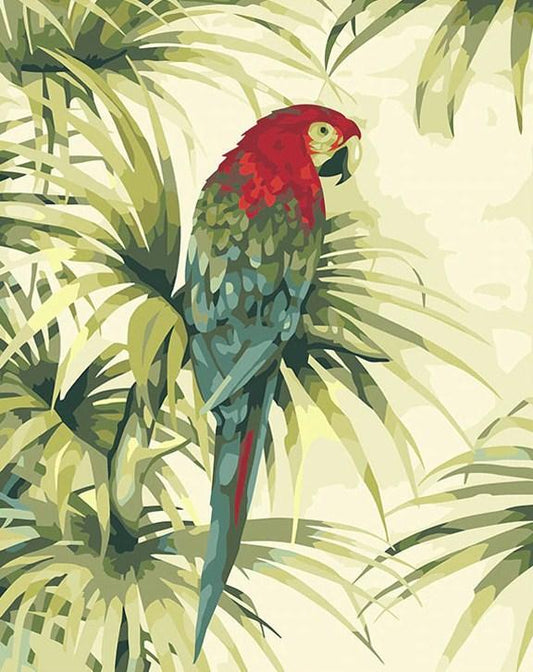 Beautiful Flying Macaw - World Paint by Numbers Kits DIY