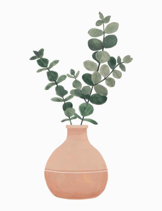 Flower Pot Decal