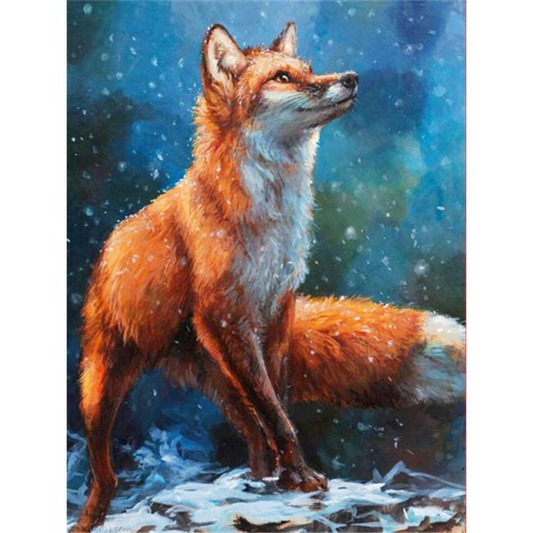 Spirit Guide Fox - Animals Paint By Number - Paint by numbers for