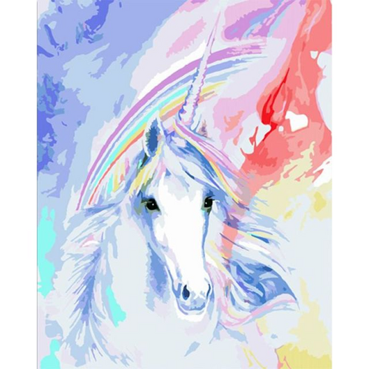 Unicorn Paint by Numbers Kit