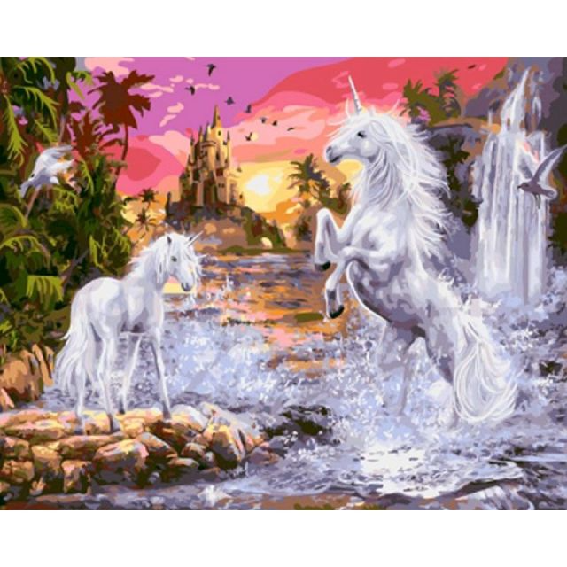 Unicorn Paradise - Paint By Numbers