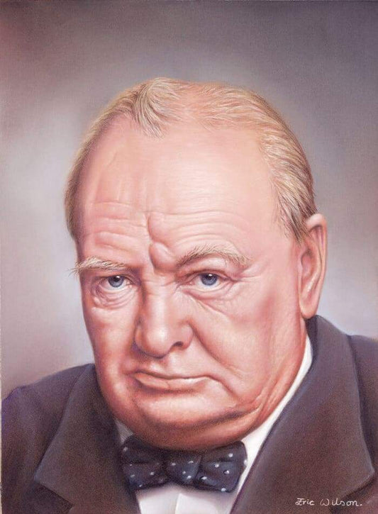 Winston Leonard Spencer Churchill  - Art by Eric Wilson