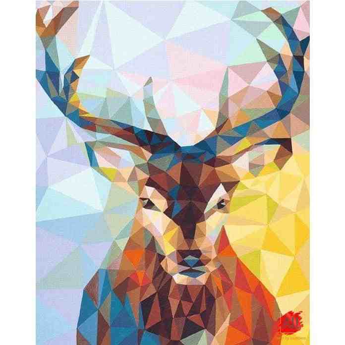 paint by numbers deer 