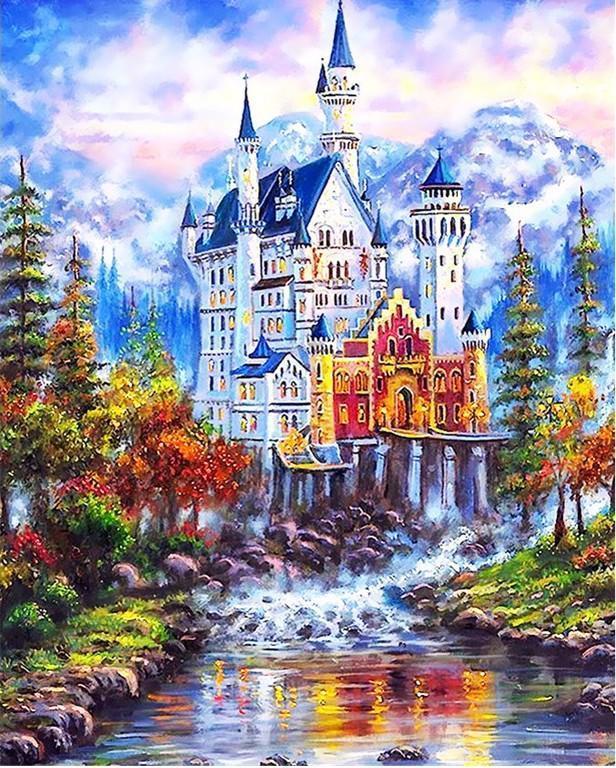 Castle in the Fairy Land - All Paint by numbers