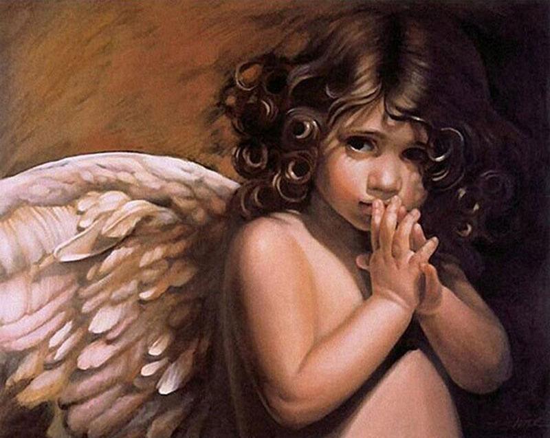 angel painting by numbers