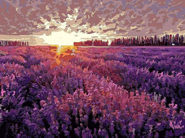 14 Stunning Nature and Places Paintings - Paint by Numbers - 