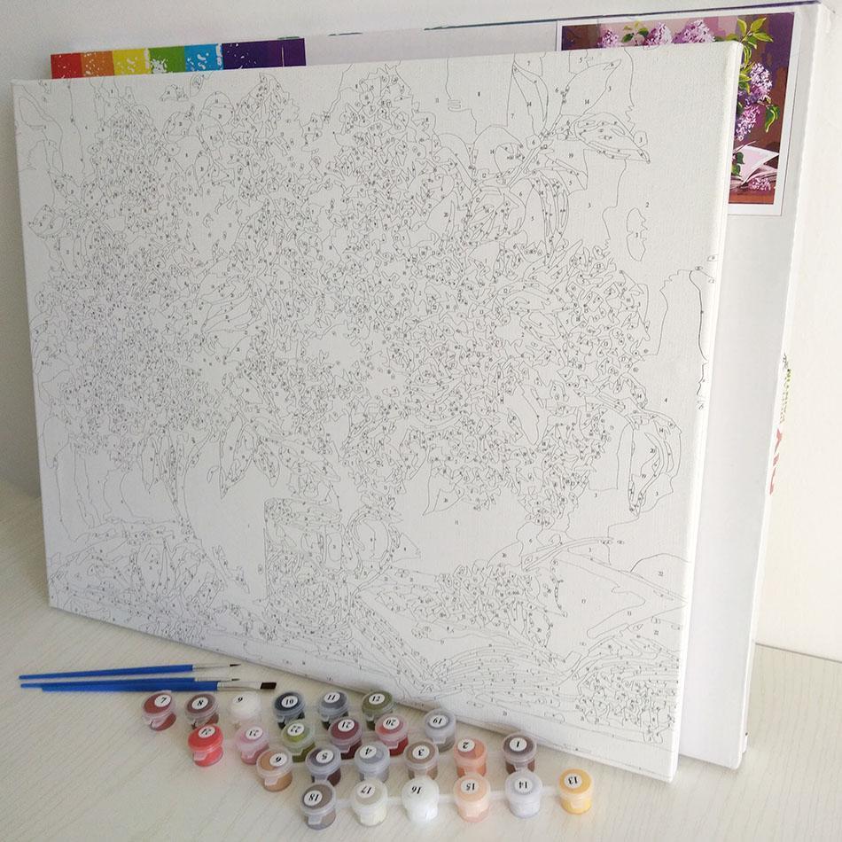 9 Christmas Painting by Numbers kits for Adults - Best Christmas Gift - All Paint by numbers