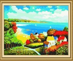 24 Flowers, Landscape Paintings (Framed and Unframed) - All Paint by numbers