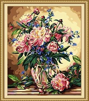 20+ Framed and Unframed Flowers Paintings - All Paint by numbers