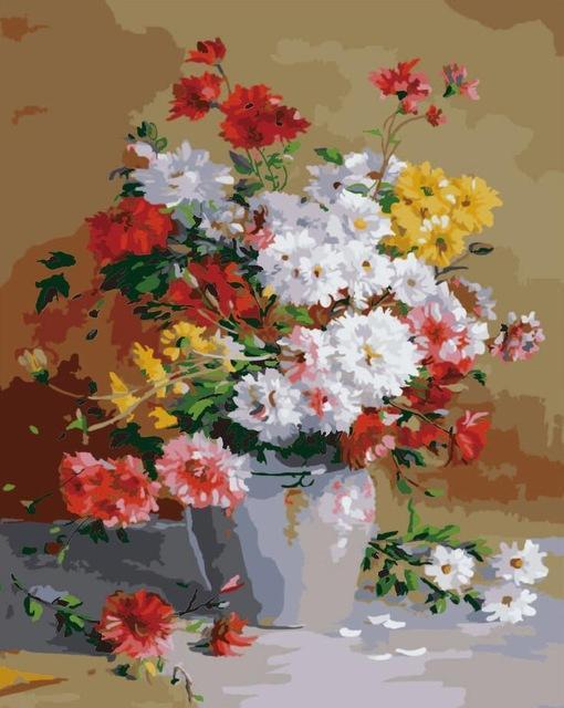 24 Different Paint by Number Painting Collection - All Paint by numbers