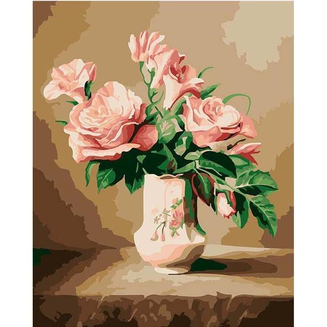 24 Stunning Flowers Paintings - All Paint by numbers