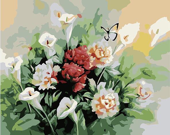 24 Stunning Flowers Paintings - All Paint by numbers