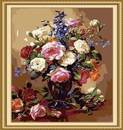 22+ Framed and Unframed FLORAL Paintings - GIFT A FRIEND - All Paint by numbers