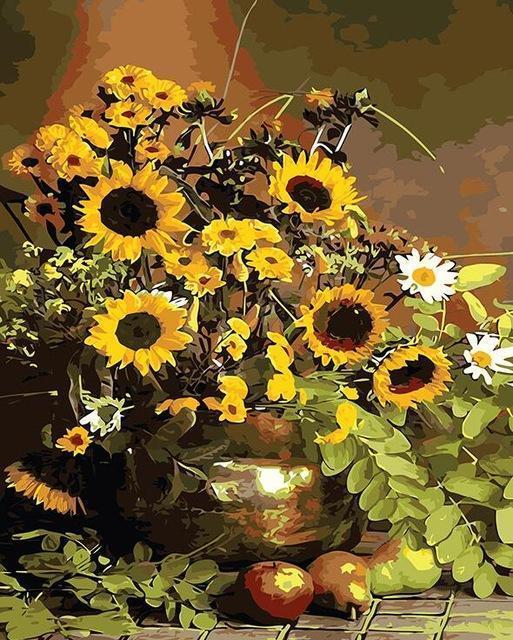 24 Different Flowers Paintings - Gotta Love These - All Paint by numbers