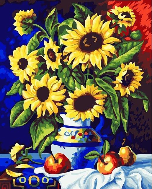 24 Different Flowers Paintings - Gotta Love These - All Paint by numbers