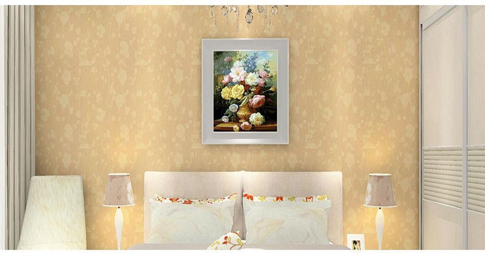24 Framed Beautiful Colorful Paintings - All Paint by numbers